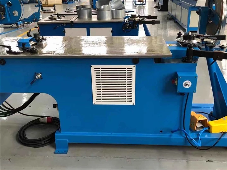 Ac Duct Hydraulic Pipe Elbow Making Machine Gorelocker For Round Duct
