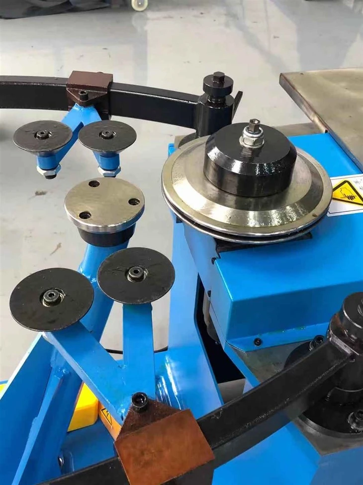 Ac Duct Hydraulic Pipe Elbow Making Machine Gorelocker For Round Duct