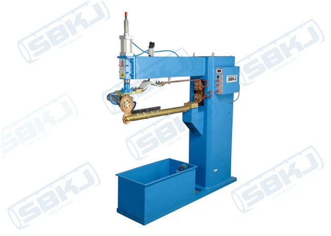 Production Of Round Hvac Air Pipe Seaming Welding Air Duct Machine