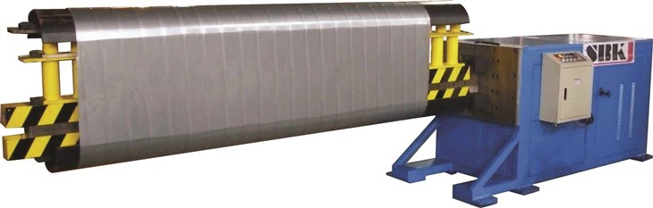 Round Oval Duct Former Air Pipe Forming Machine