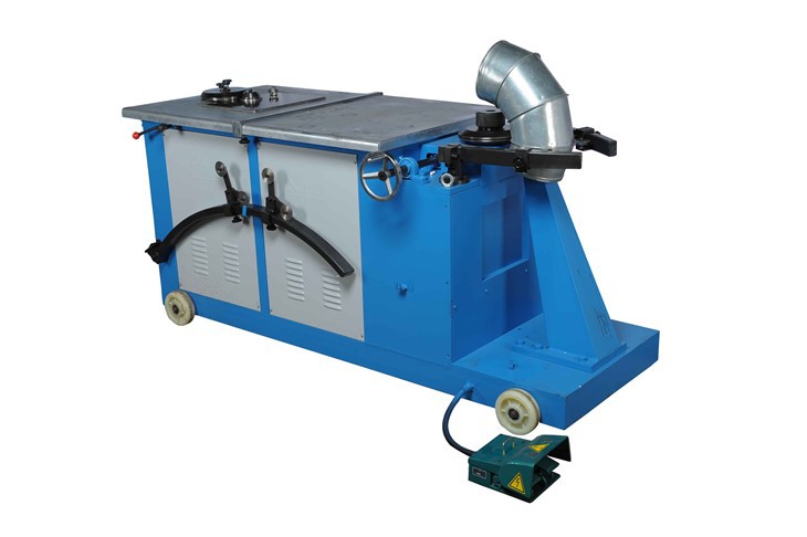 Round And Spiral Air Duct Making Machine Mechanical Round Duct Elbow Machine