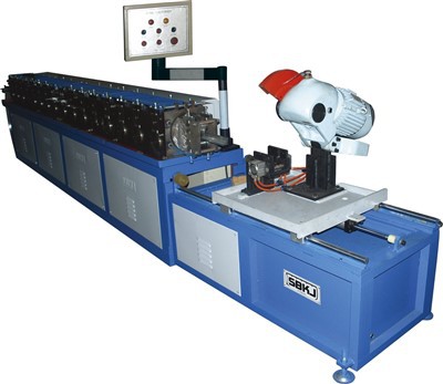 Hvac Flange Duct Forming Cutting Machine