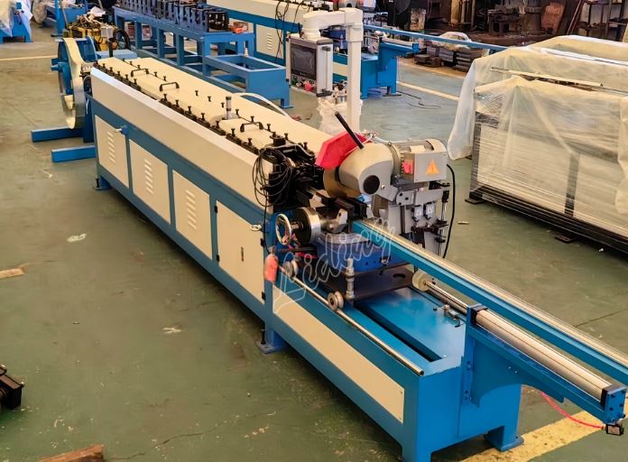 Flange Roll Forming Machine For Ventilation Square Ducts