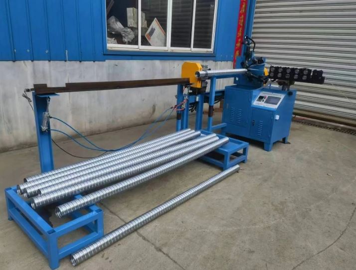 Post Tension Corrugated Steel Duct Making Machine