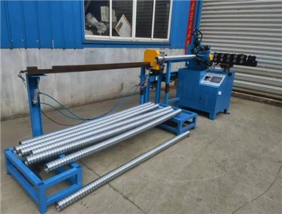 Post Tension Corrugated Steel Duct Making Machine
